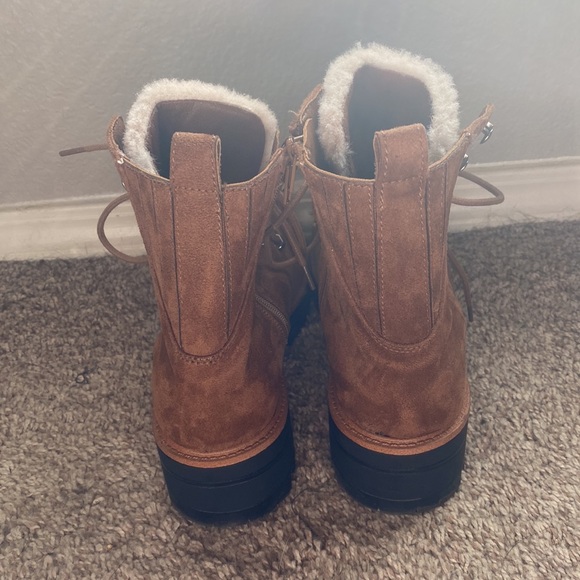 Nine West Brown Suede boots - Picture 3 of 6